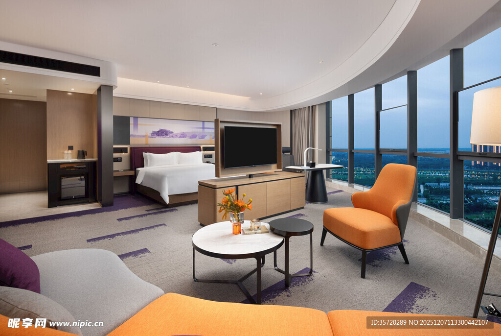 豪华海景酒店客房