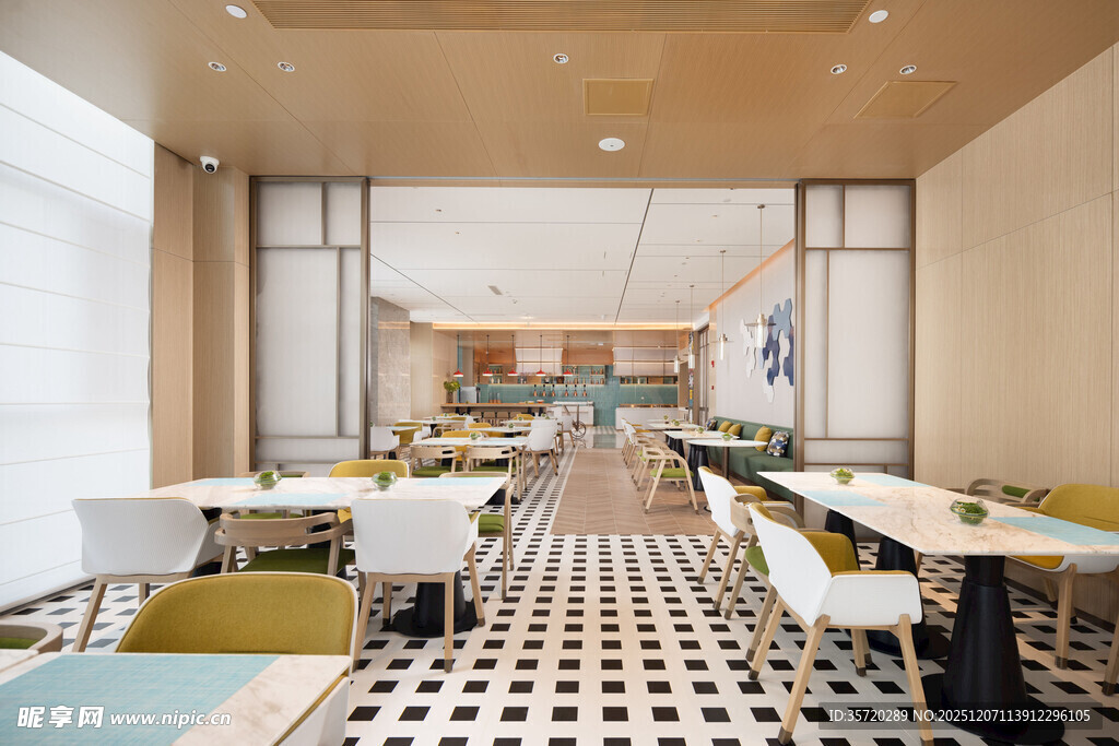 现代简约风餐厅室内设计