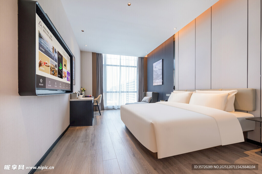 现代简约风格温馨卧室