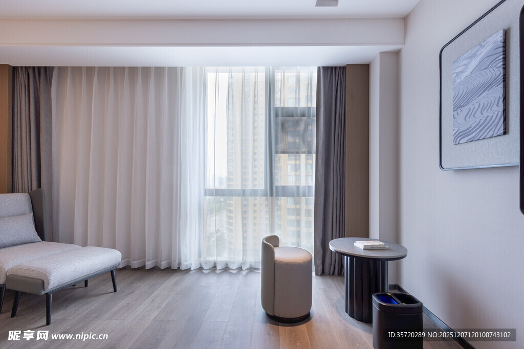 简约现代风客厅室内场景