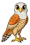 可爱卡通猫头鹰形象