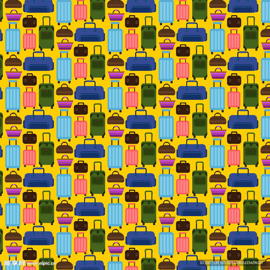 多彩卡通车辆图案背景