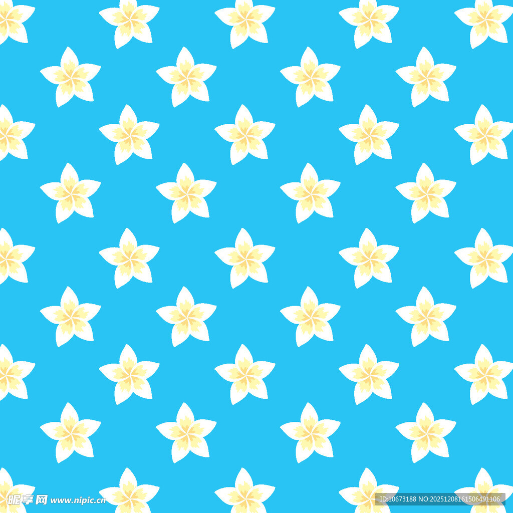 蓝色背景星星图案纹理