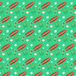 绿色底蔬菜图案无缝背景