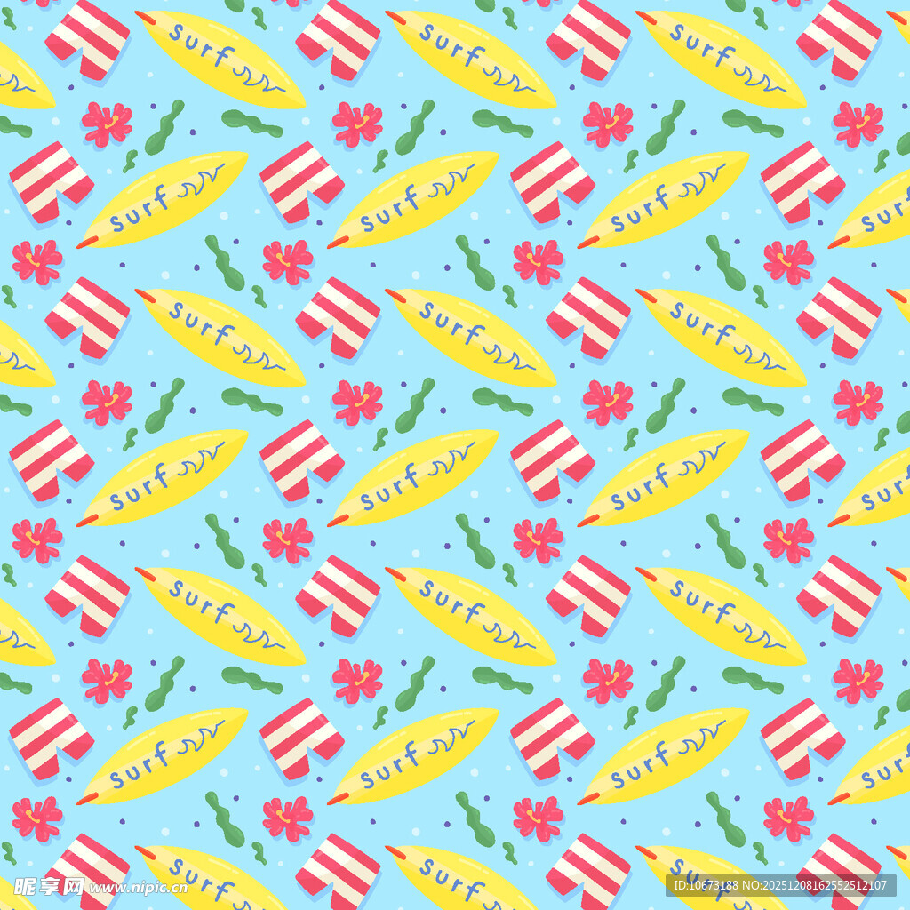 多彩鱼形图案背景设计