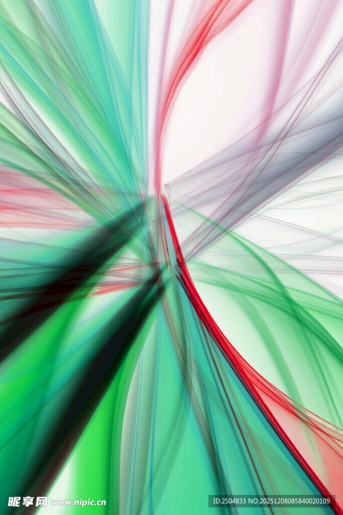 绚丽多彩抽象线条图案