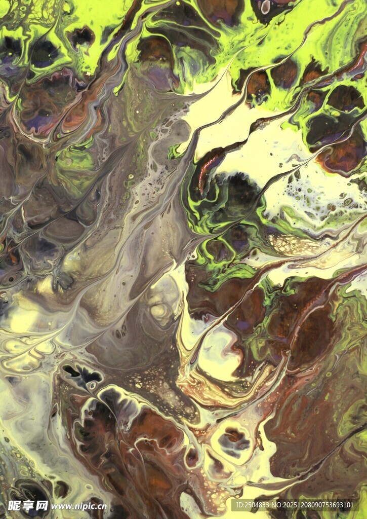 抽象艺术流体纹理图案