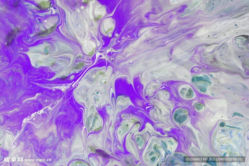 梦幻紫色流体艺术纹理