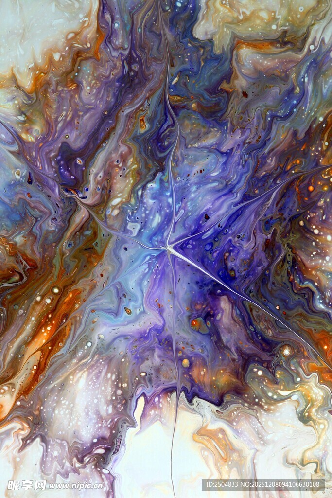 梦幻多彩抽象艺术纹理