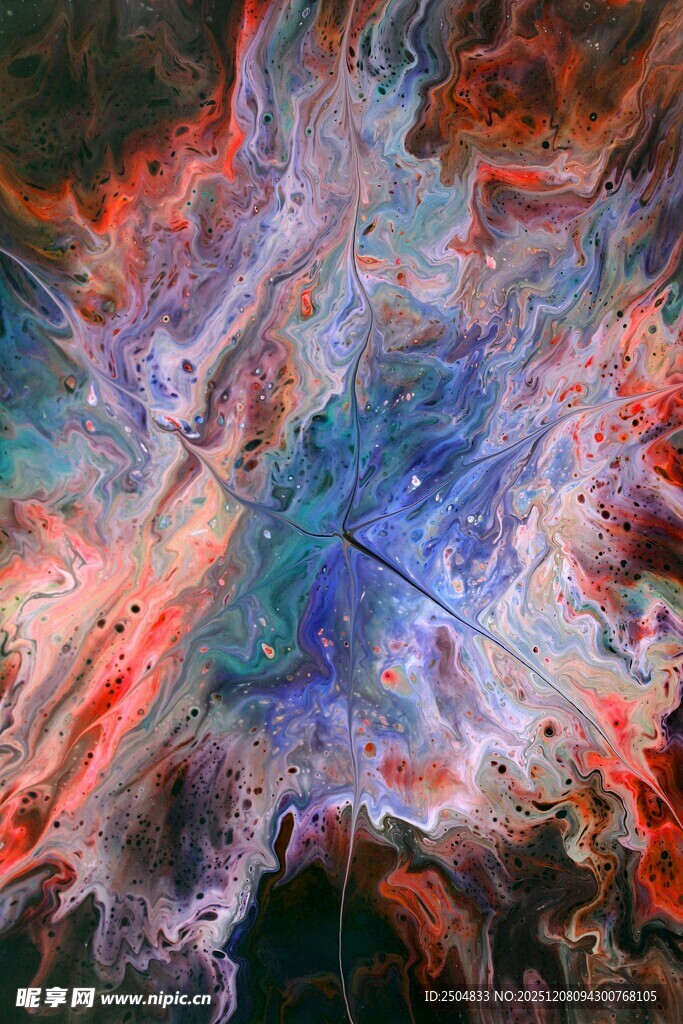 绚丽多彩的宇宙星云景象