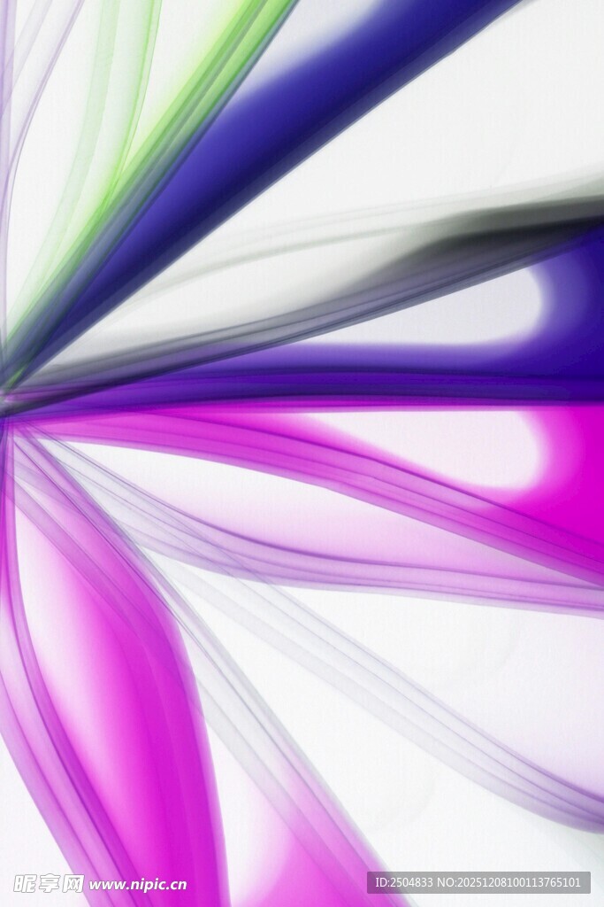 炫彩动感抽象线条背景图