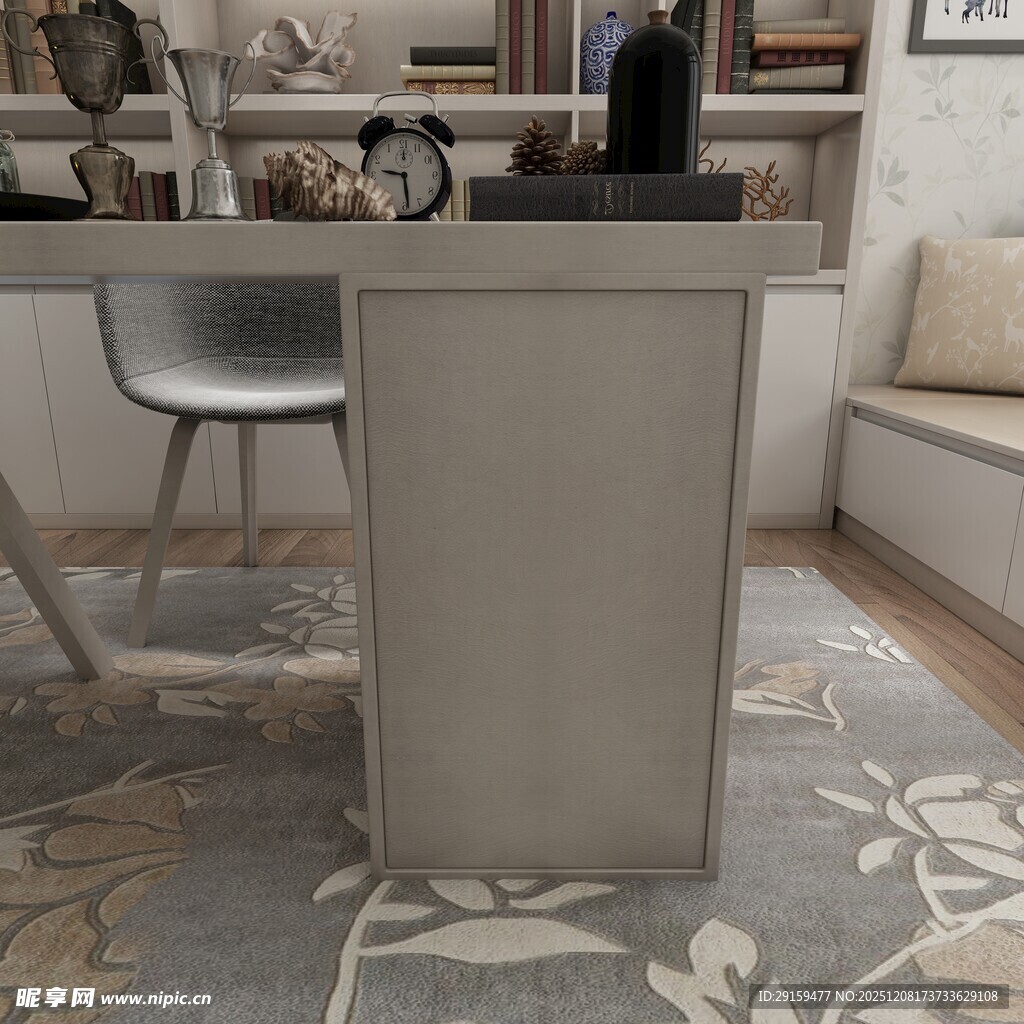 现代简约风格厨房吧台一角