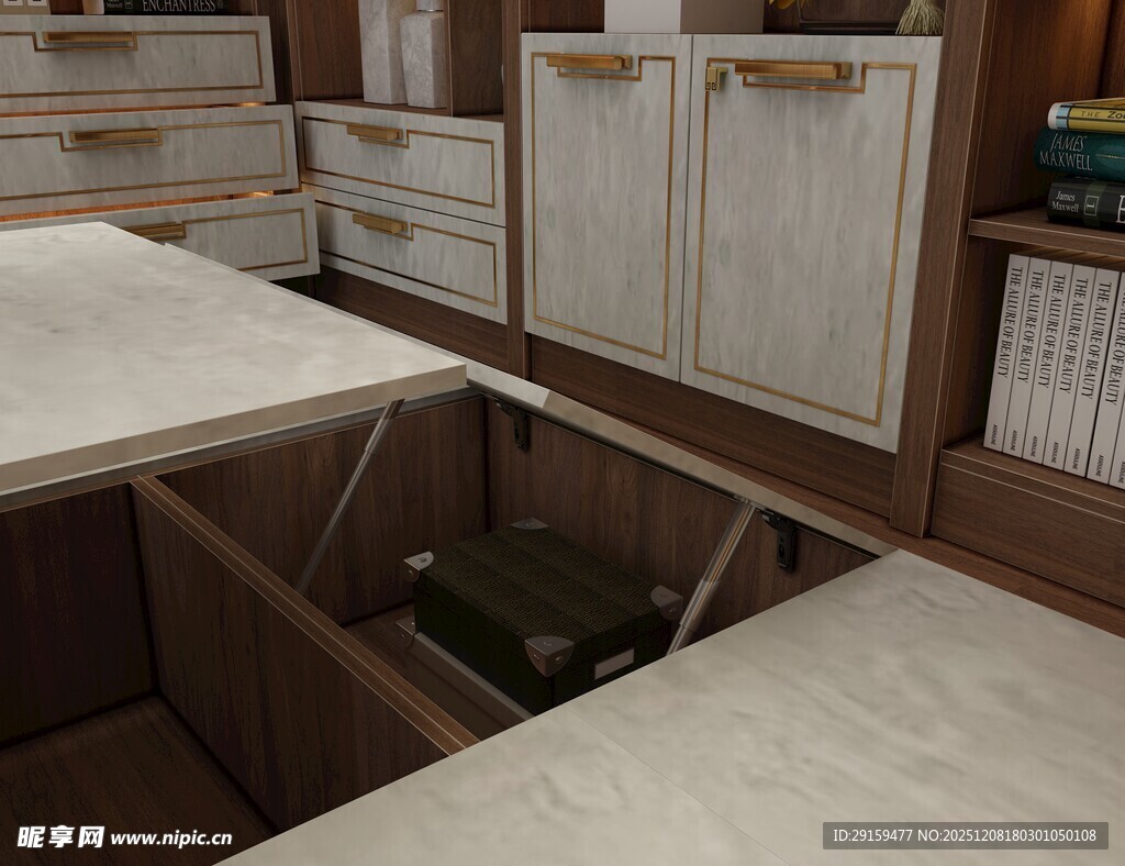 隐蔽地下室入口场景