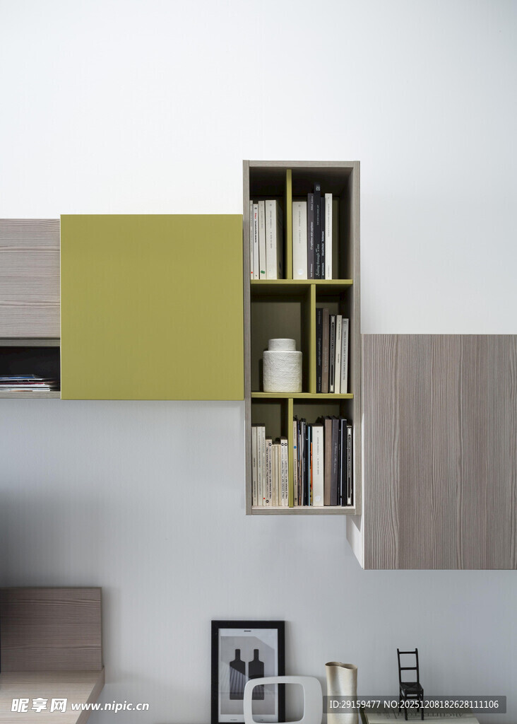 现代简约风置物架设计