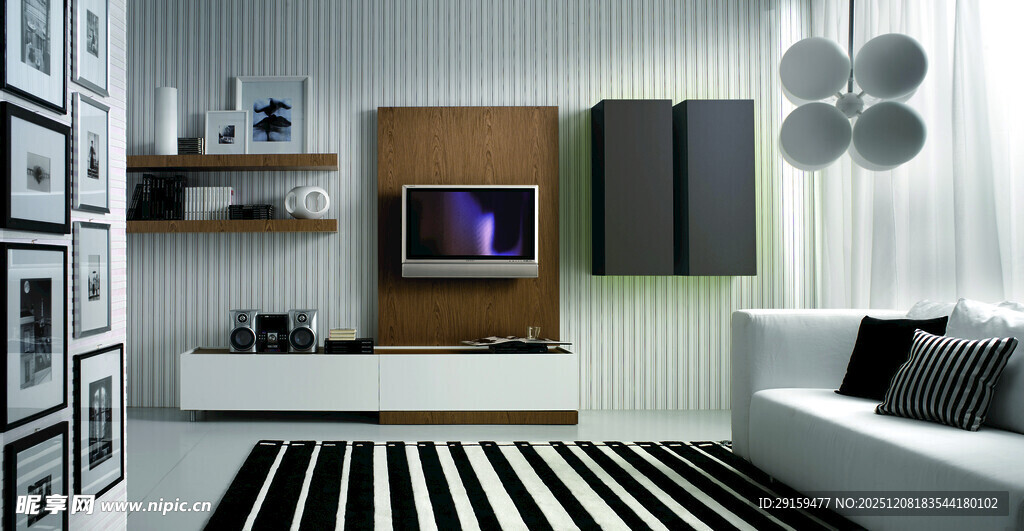 现代简约风格客厅一角