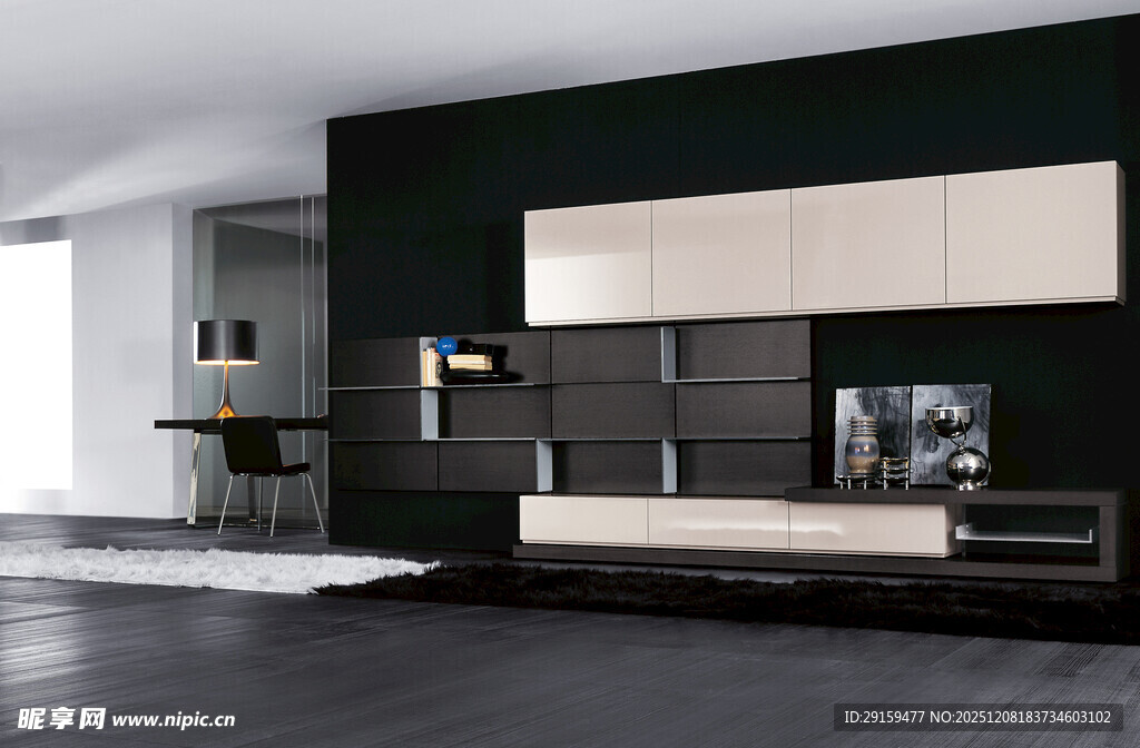 现代简约风格客厅电视柜