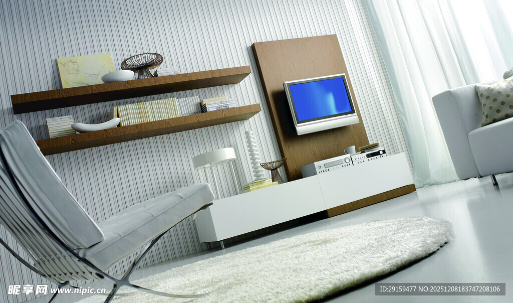 现代简约风格客厅一角