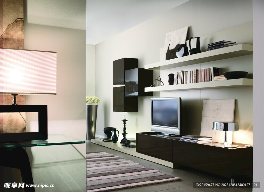 现代简约风客厅一角