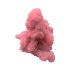 粉色烟雾造型物