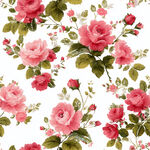 粉色玫瑰花卉图案背景