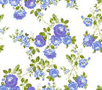 蓝紫色花卉图案背景