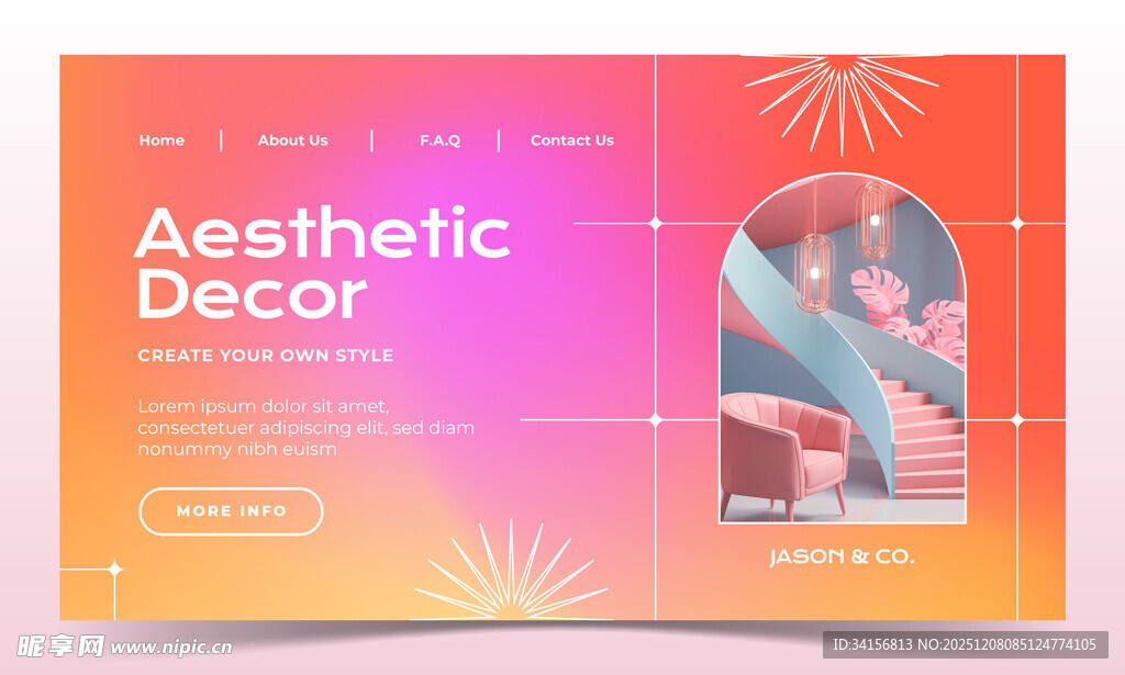 美学装饰宣传册设计