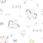 数码印花梦幻独角兽