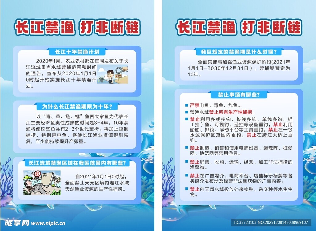 长江禁渔十年禁渔