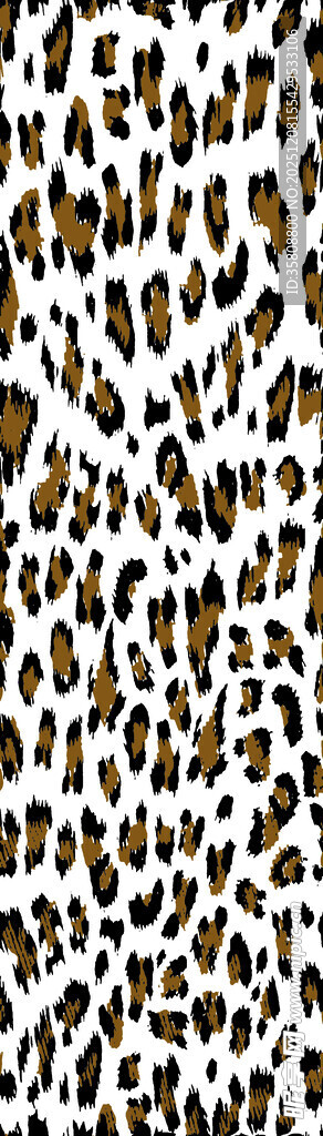 豹纹图案纹理背景