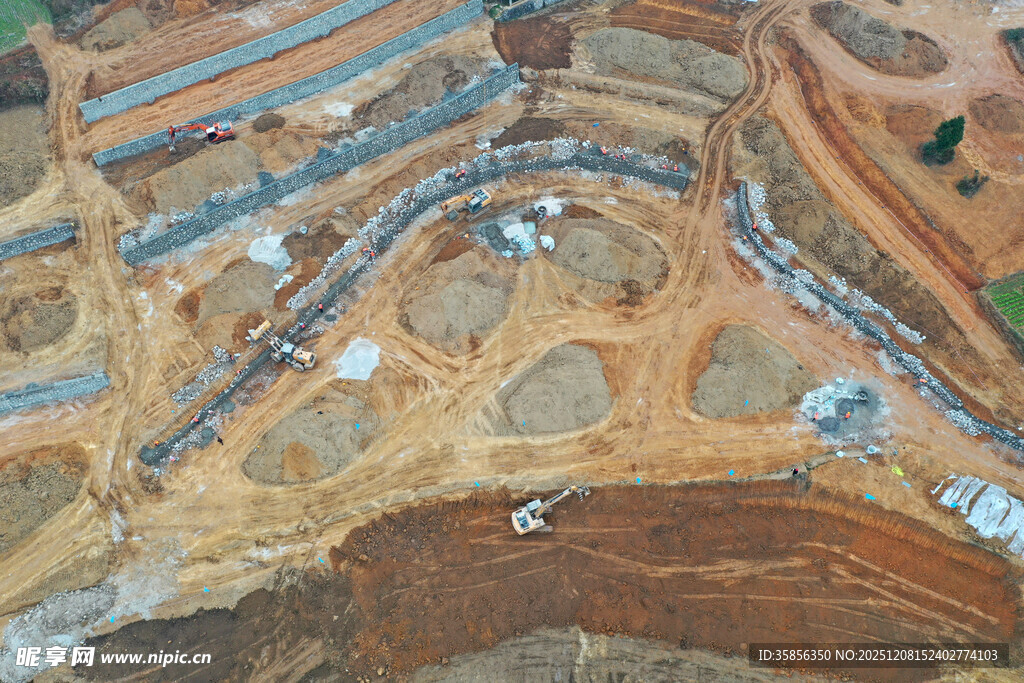 播州龙坪镇大兴村高标准农田建设