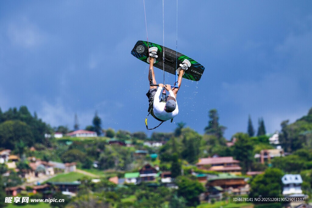 空中飞人玩滑板特技