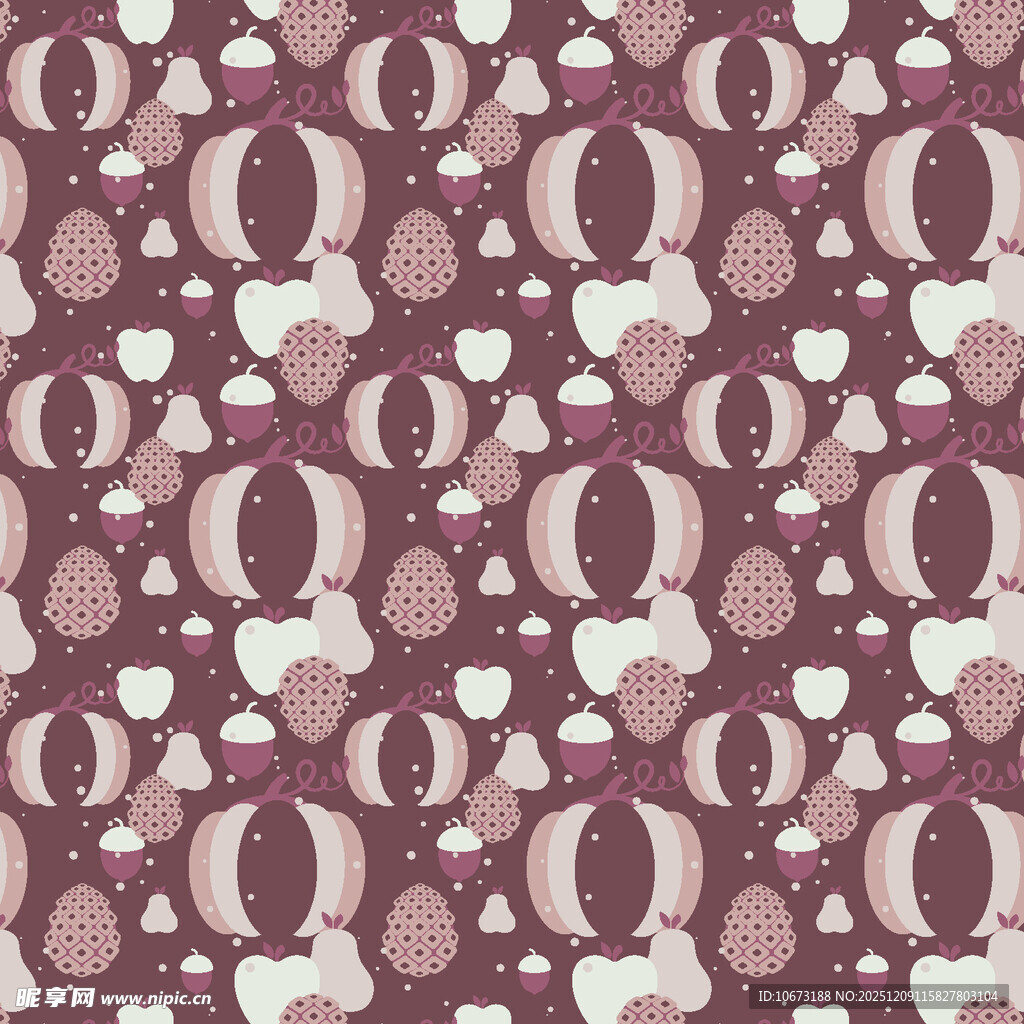 心形图案无缝背景纹理