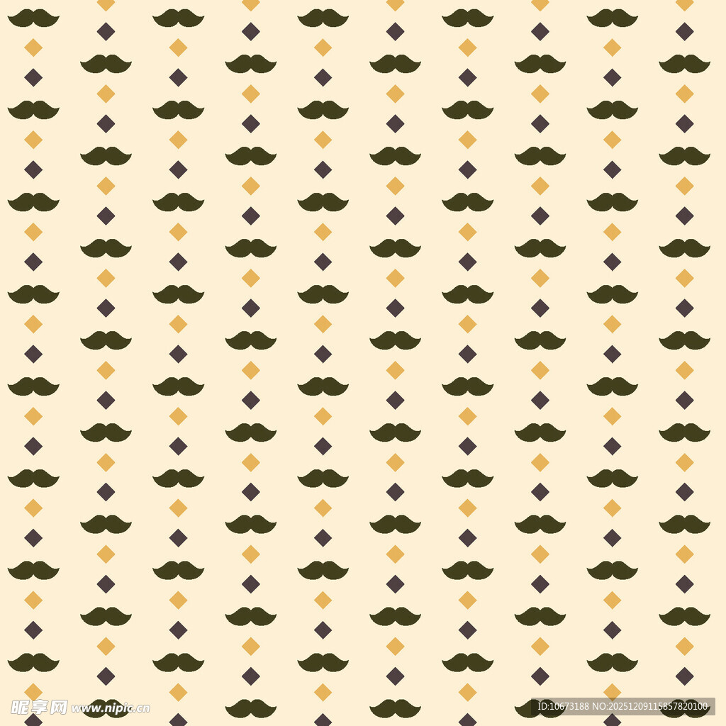 简约蘑菇图案背景纹理