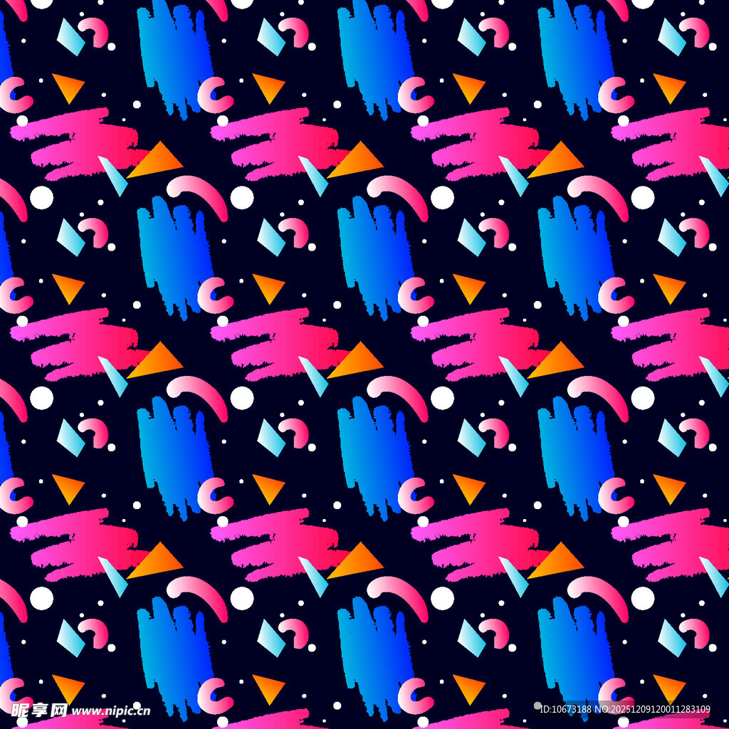 火烈鸟图案背景设计素材