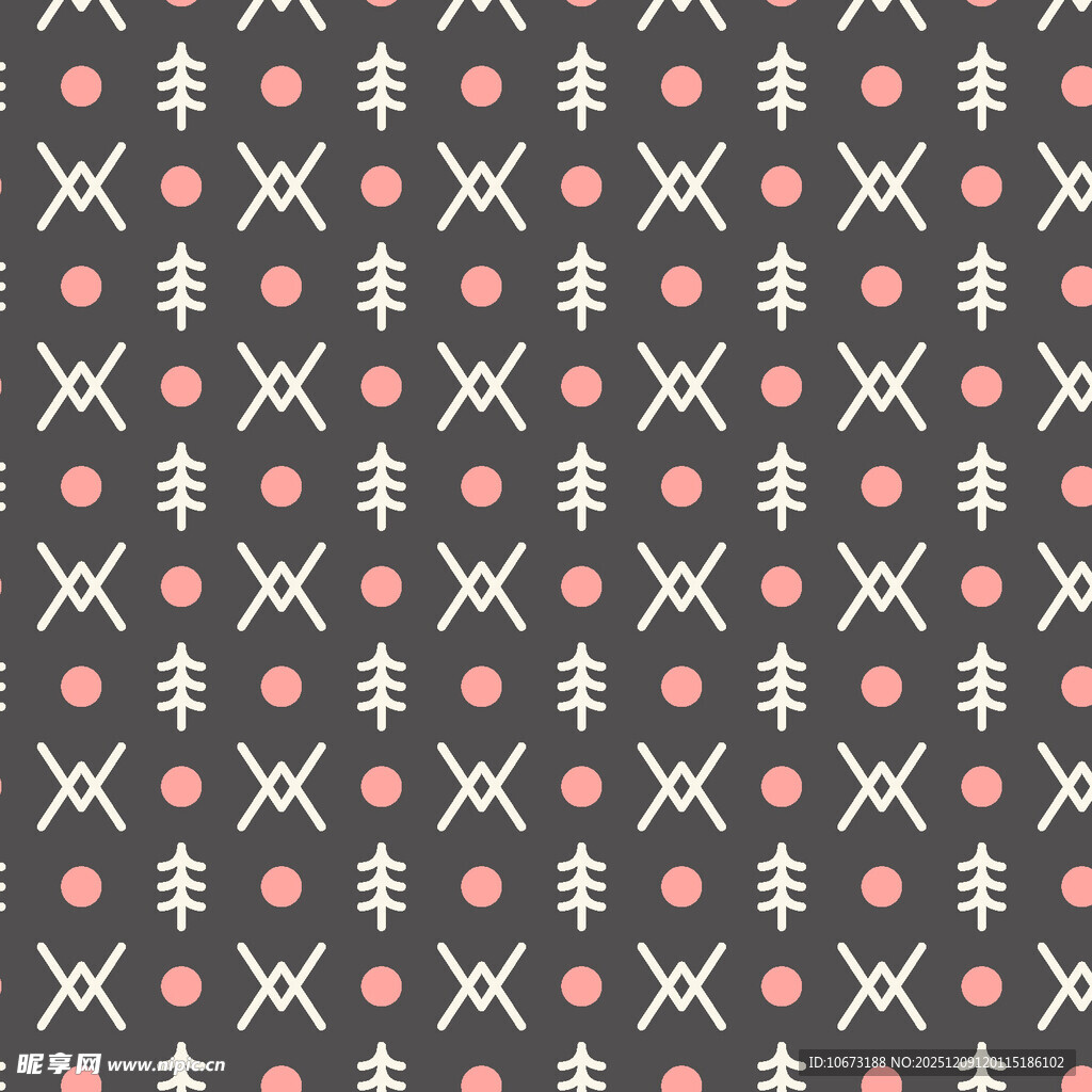 几何波点图案背景纹理