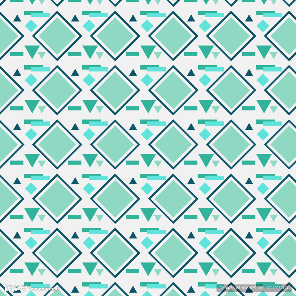 清新几何图案背景纹理