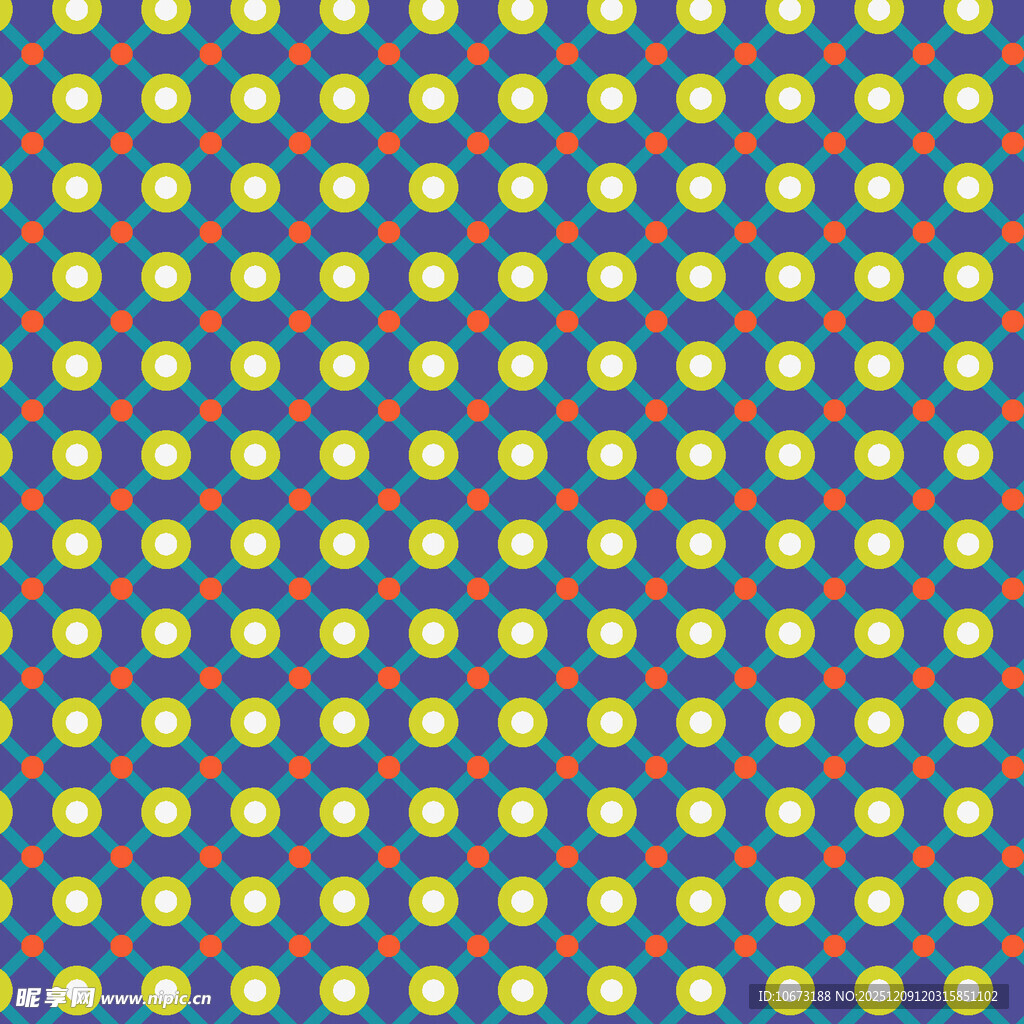 蓝黄相间几何图案背景