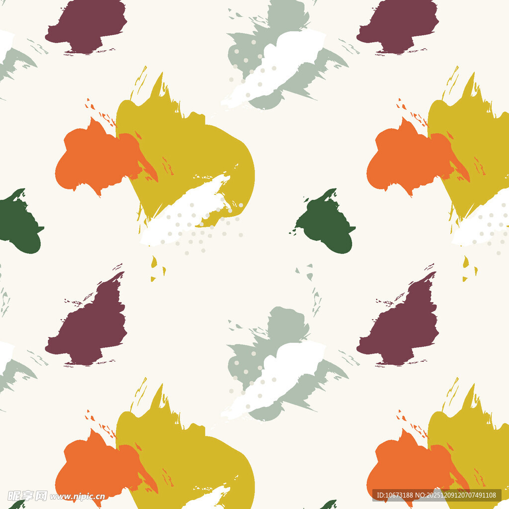 多彩水彩泼墨图案背景