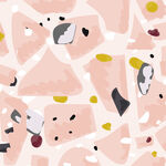 粉色几何抽象图案背景