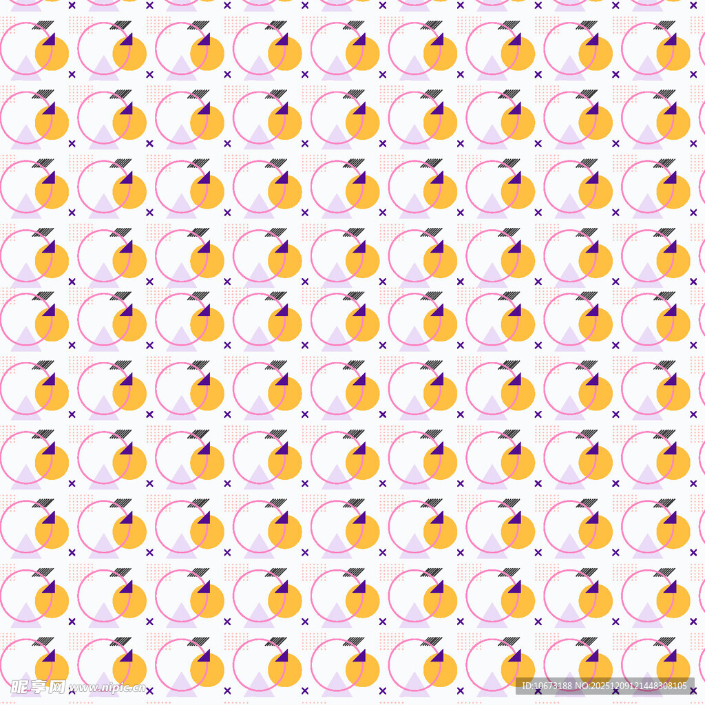 可爱小黄鸭图案背景图