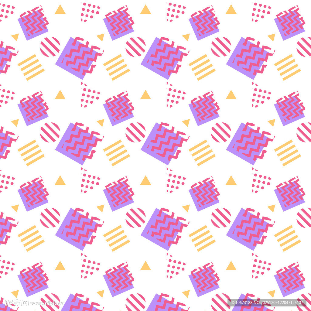 多彩礼物图案背景