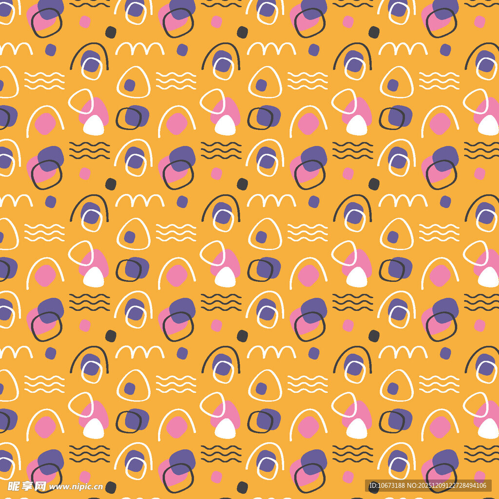 可爱兔子图案背景设计