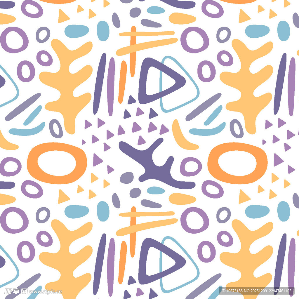 几何图案抽象艺术背景图