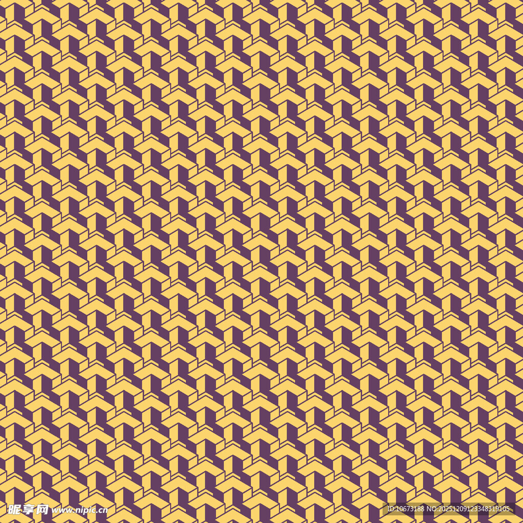 黄色几何图案纹理背景