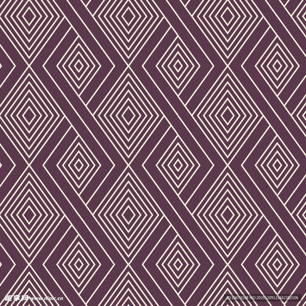 几何菱形重复图案纹理