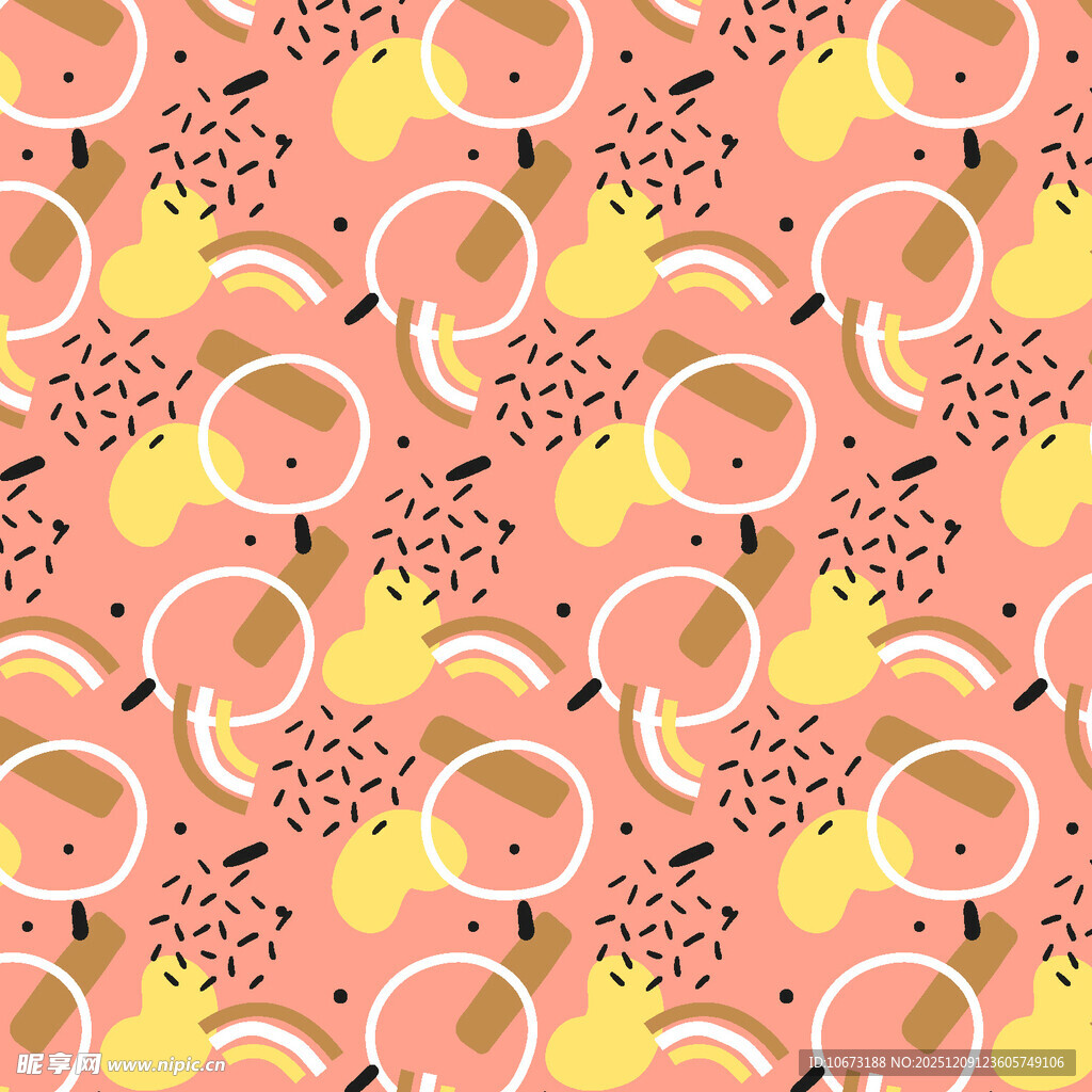 粉色水果图案背景纹理