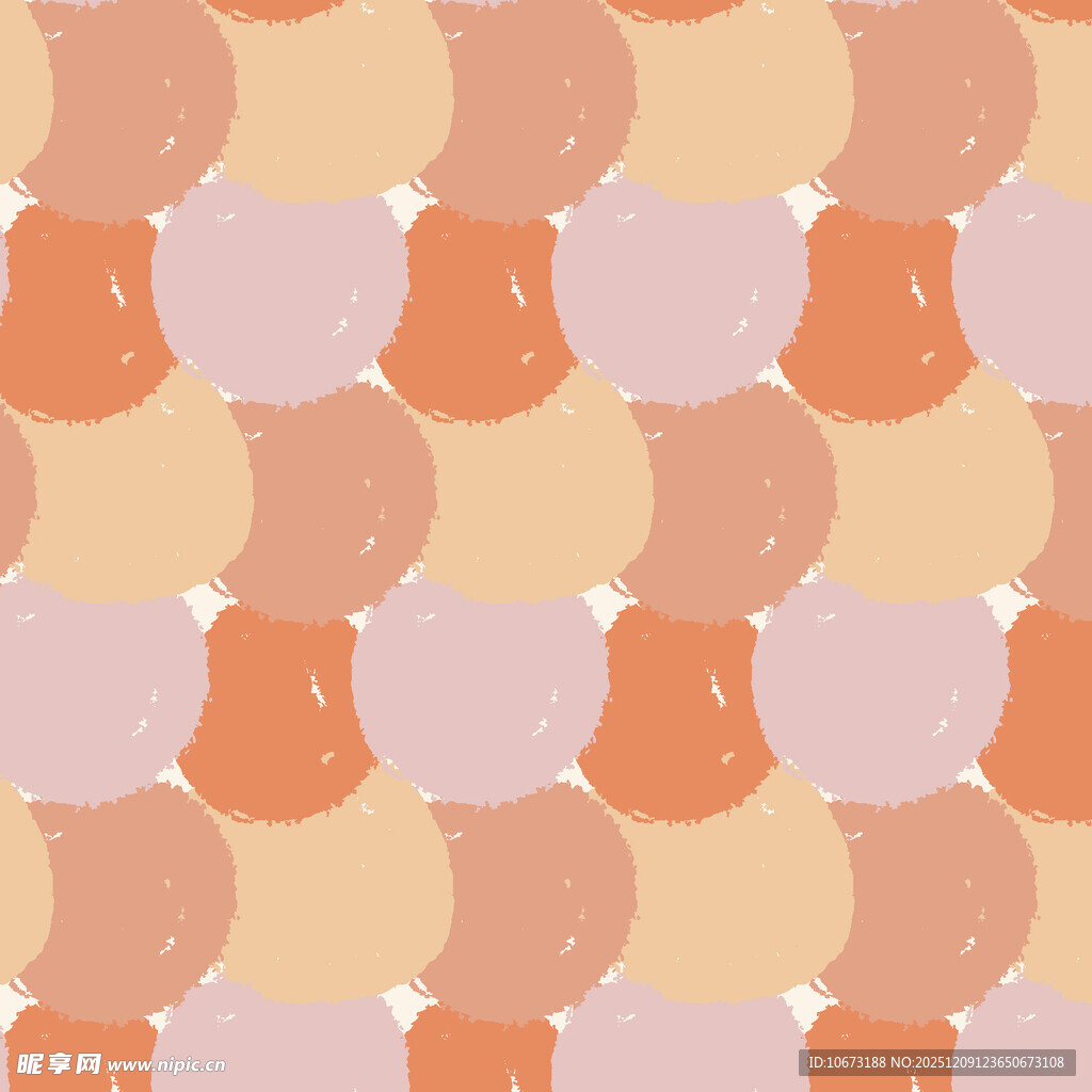 几何色块拼接抽象图案