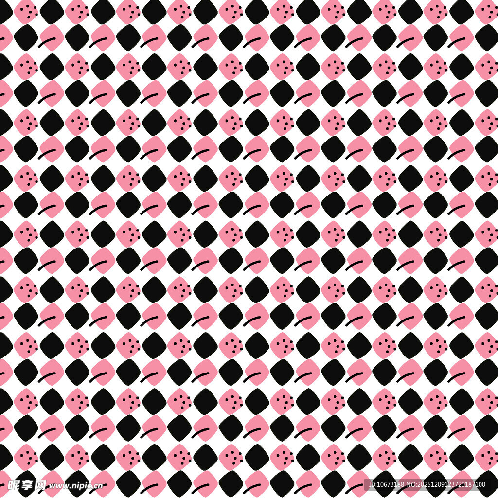 黑白红几何图案纹理