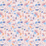 多彩几何图案无缝背景图