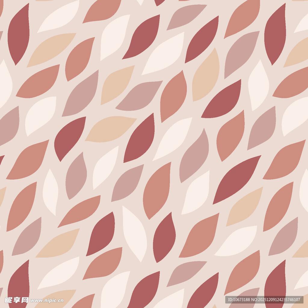 叶形几何图案背景纹理